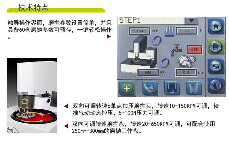 金相動磨拋機MASTERLAM 3.0